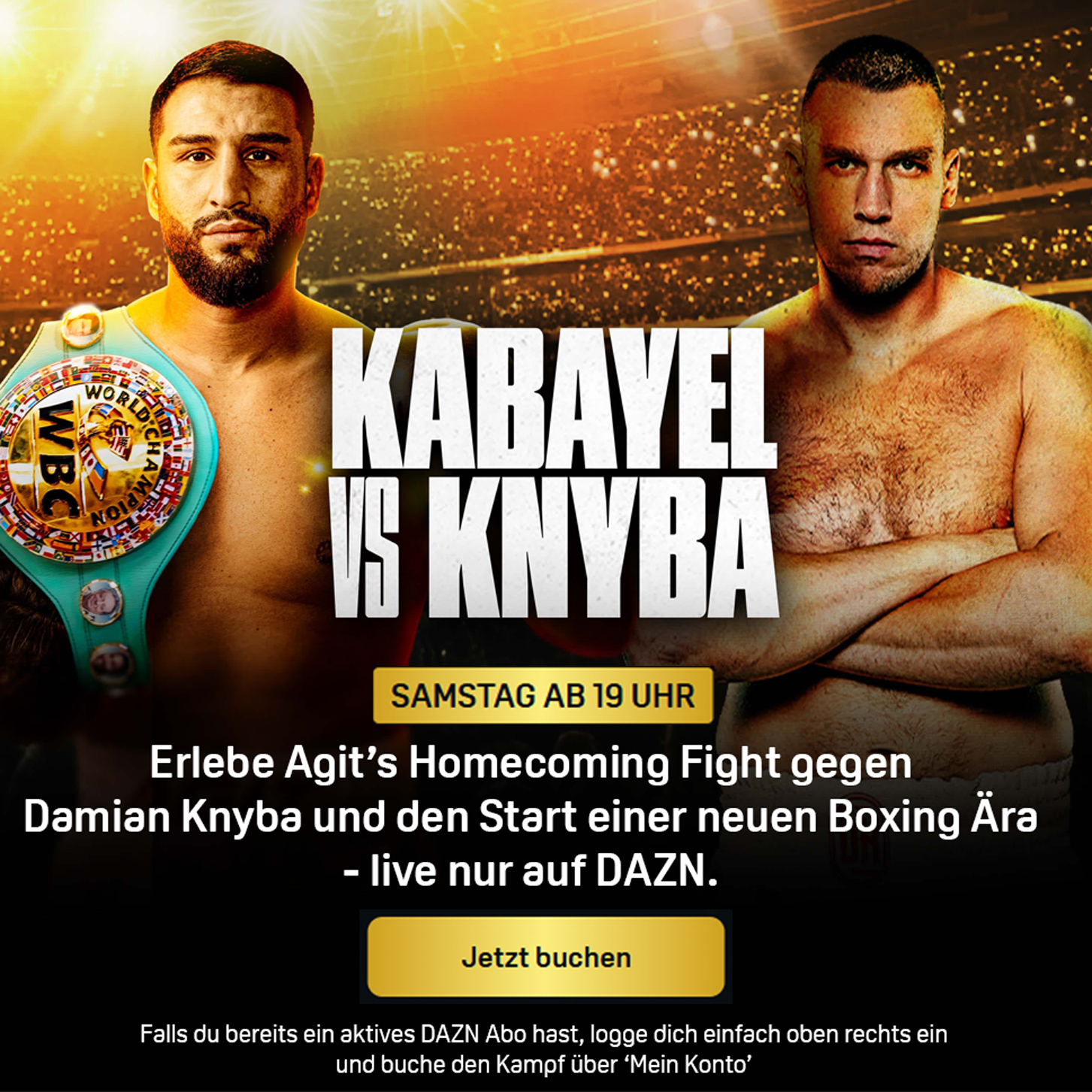 Agit Kabayel Knyba Banner Gold