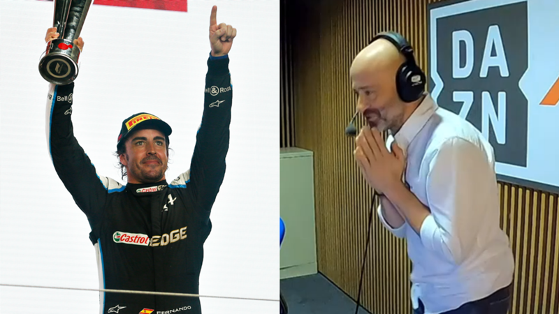 Antonio Lobato y su sufrimiento mientras Fernando Alonso luchaba por su podio: ¡nos representa a todos!