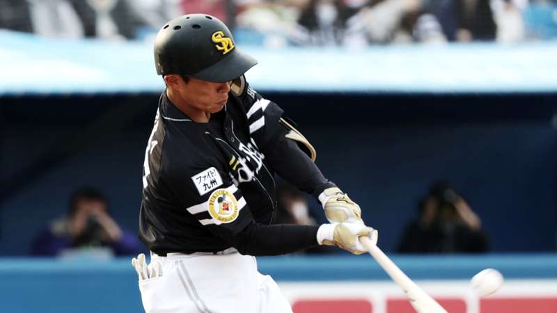 福岡ソフトバンクホークスのルーキー野村勇が本塁打　埼玉西武ライオンズ・中村剛也も一発 ｜ プロ野球