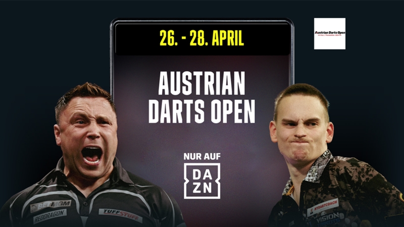 Austrian Darts Open live: TV, LIVE-STREAM - die Übertragung auf DAZN