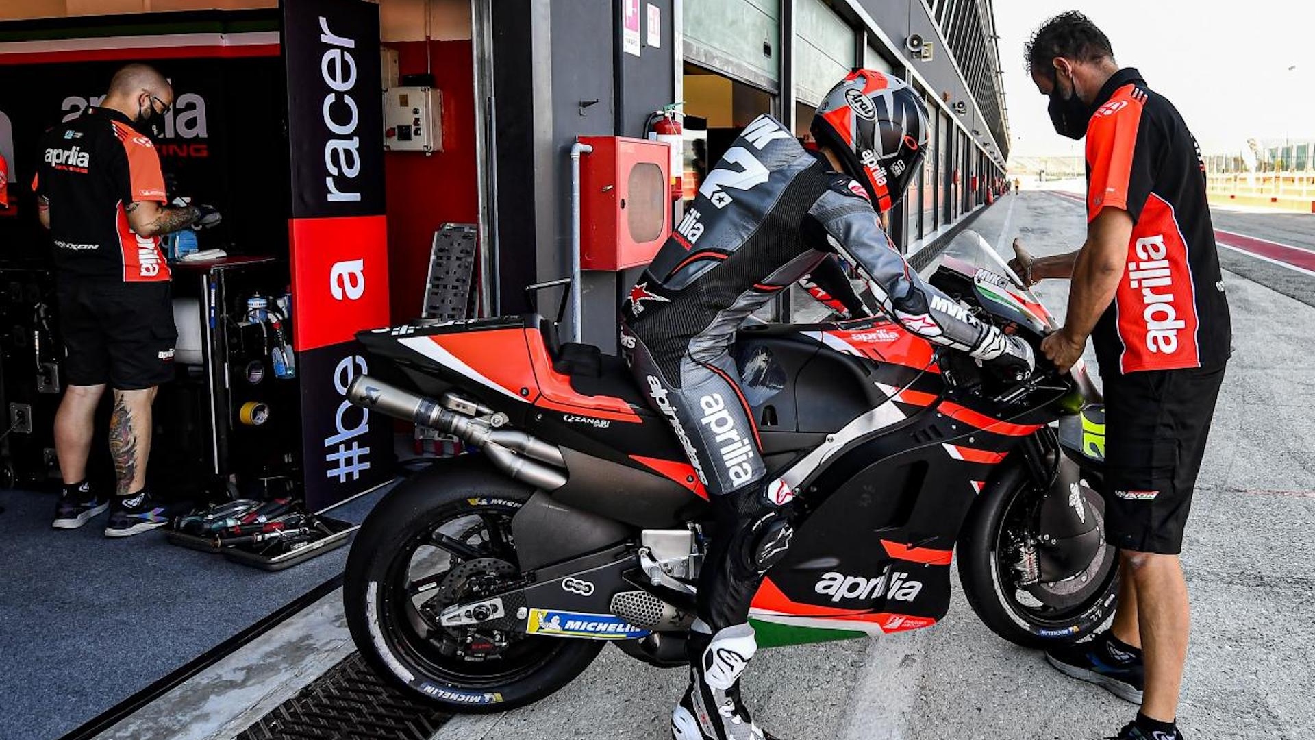 Maverick Viñales Aprilia MotoGP 2021