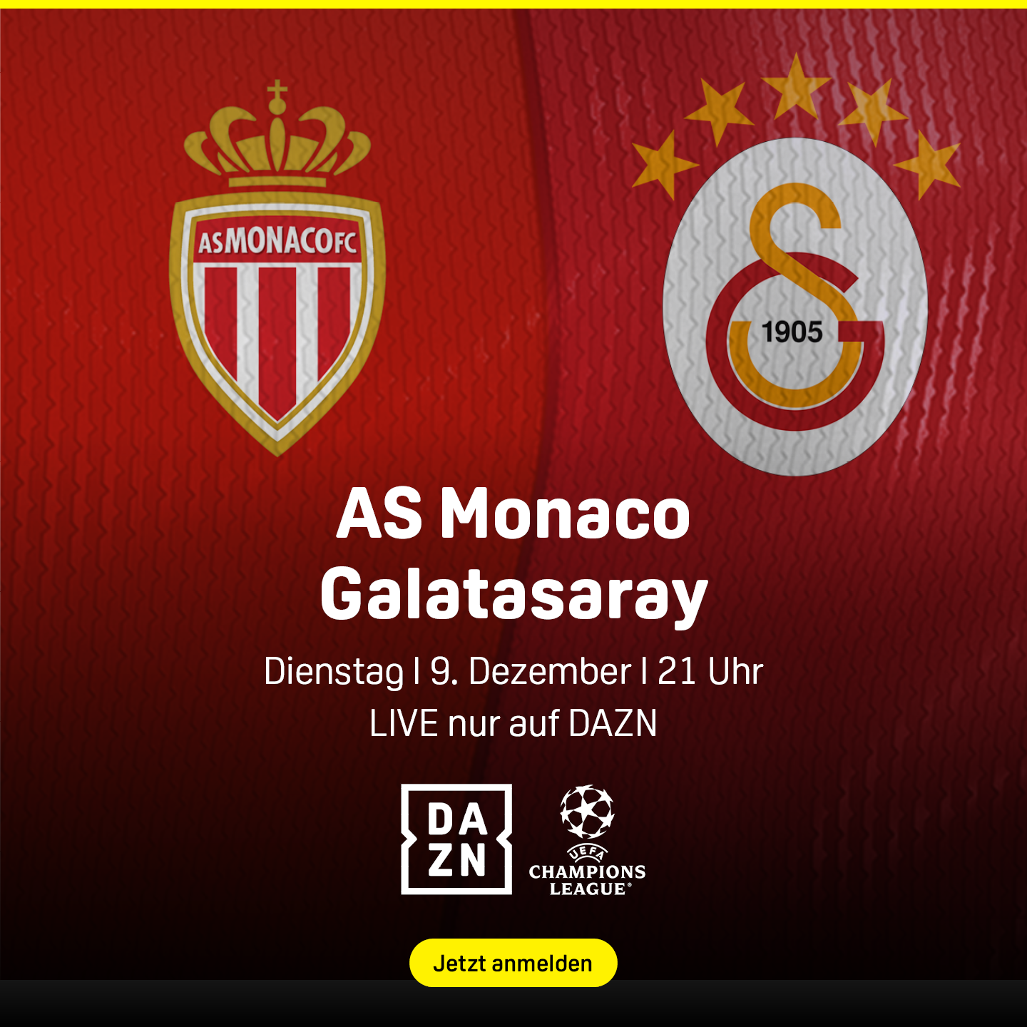 AS Monaco Galatasaray UEFA Champions League