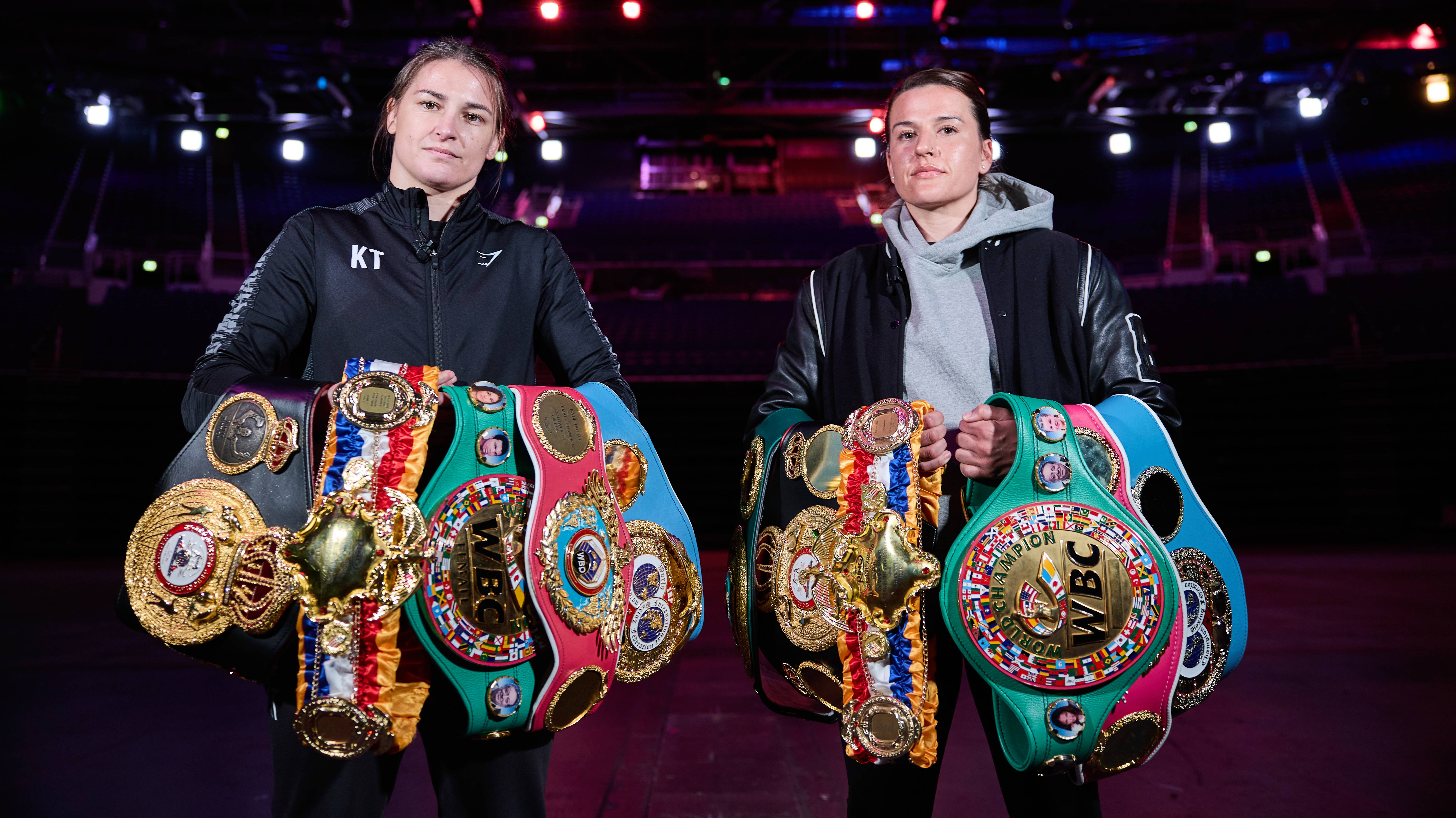 What time is the Katie Taylor vs. Chantelle Cameron press conference