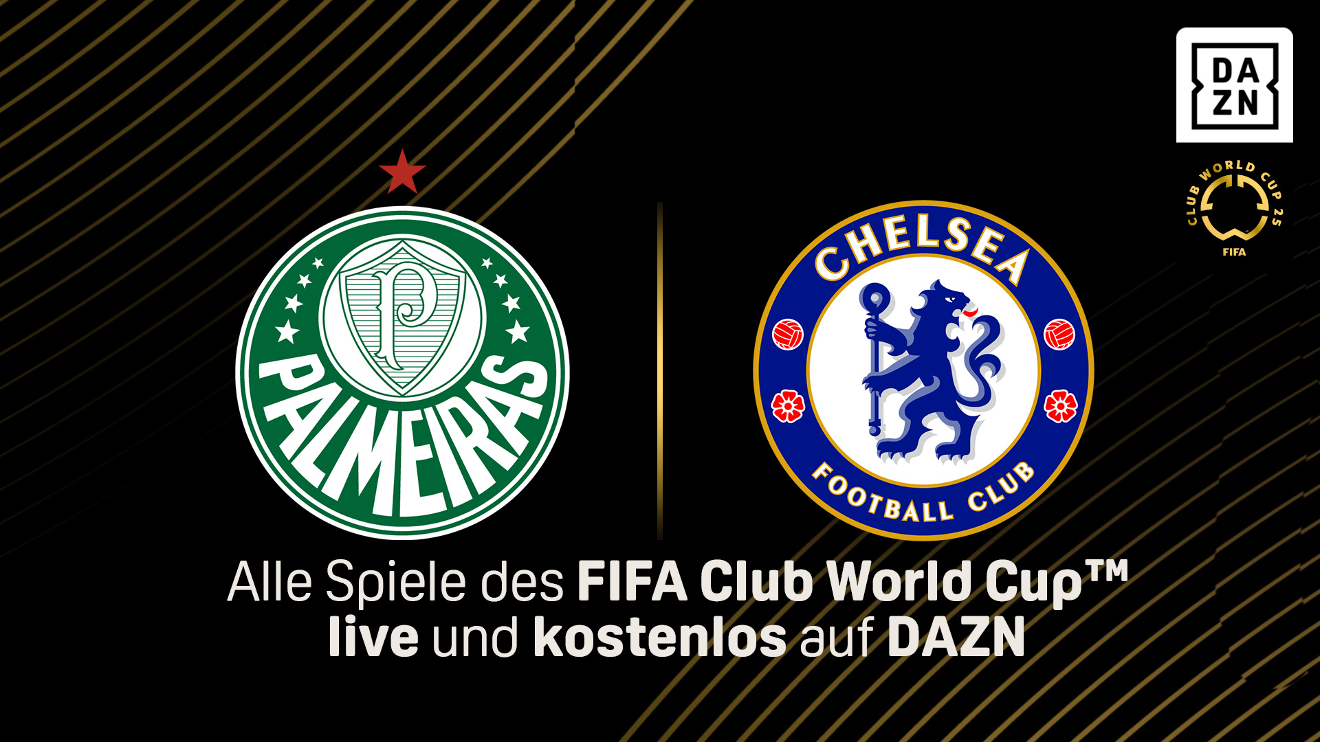 Palmeiras Chelsea FIFA Klub WM Club World Cup DAZN Banner