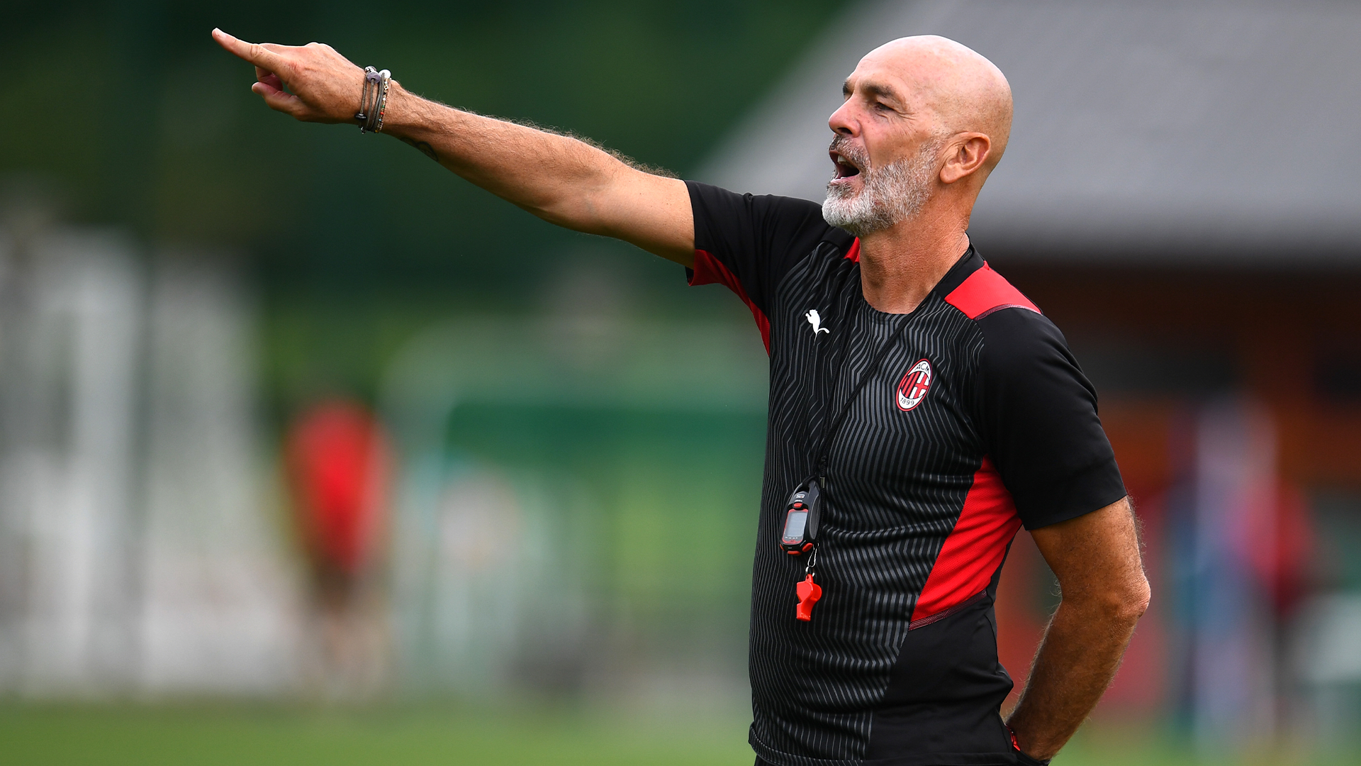 Stefano Pioli, allenamento Milan 2021-2022, Serie A TIM