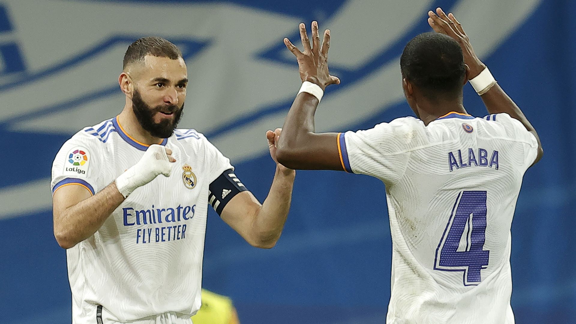 Real Madrid Benzema Alaba LaLiga 06112021