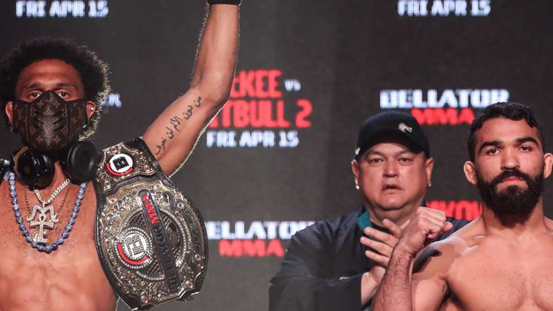 Pitbull ruled controversial unanimous decision winner over AJ McKee to take featherweight title at Bellator 277