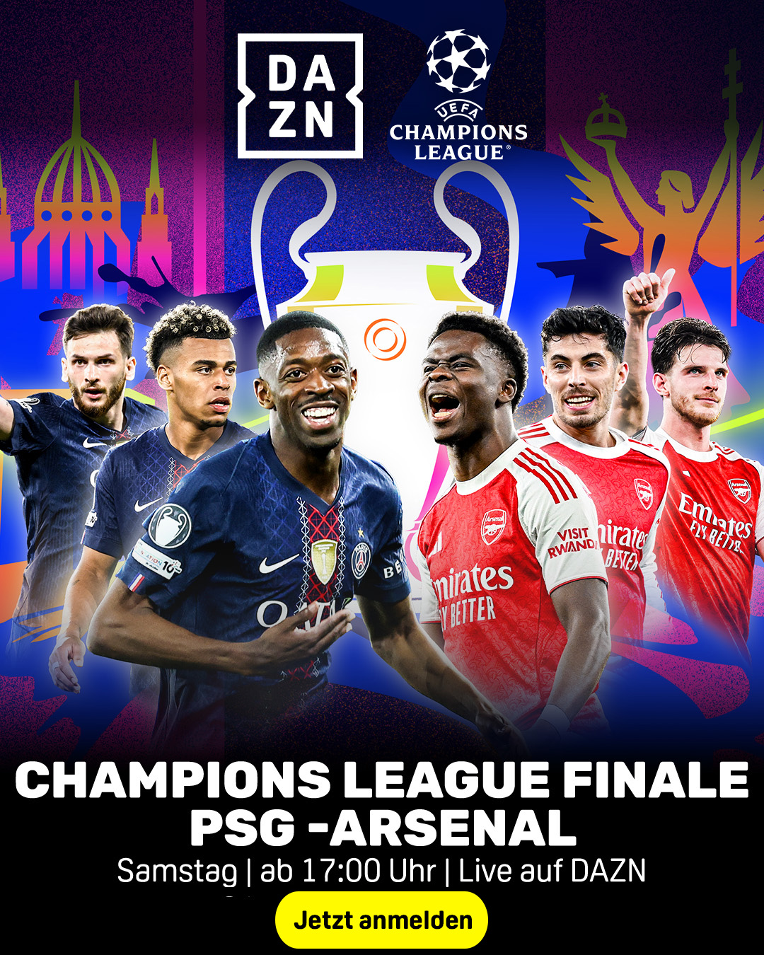 UCL Finale Champions League 2026 Banner