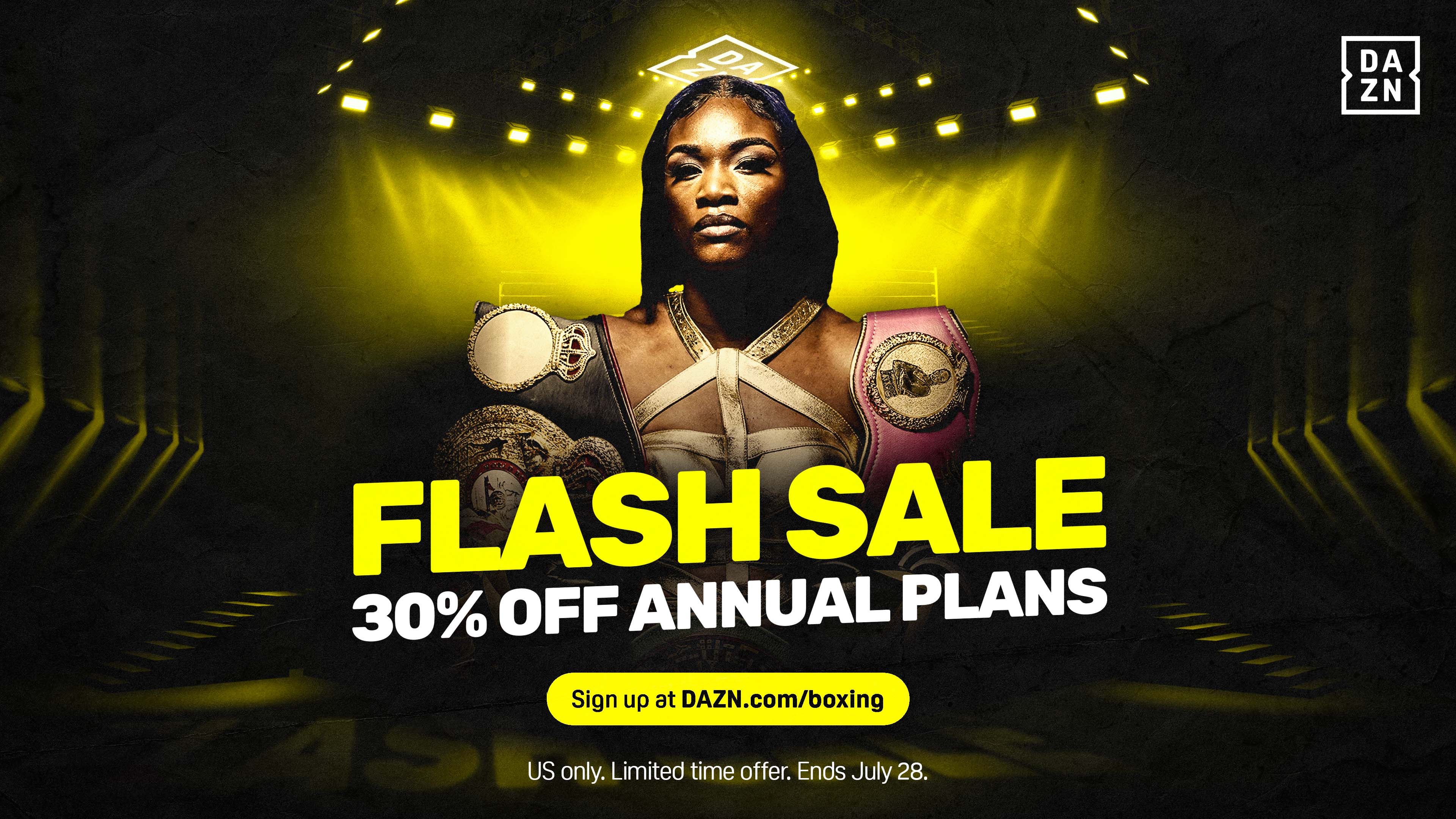DAZN Flash Sale: Watch Claressa Shields and more for even cheaper with ...