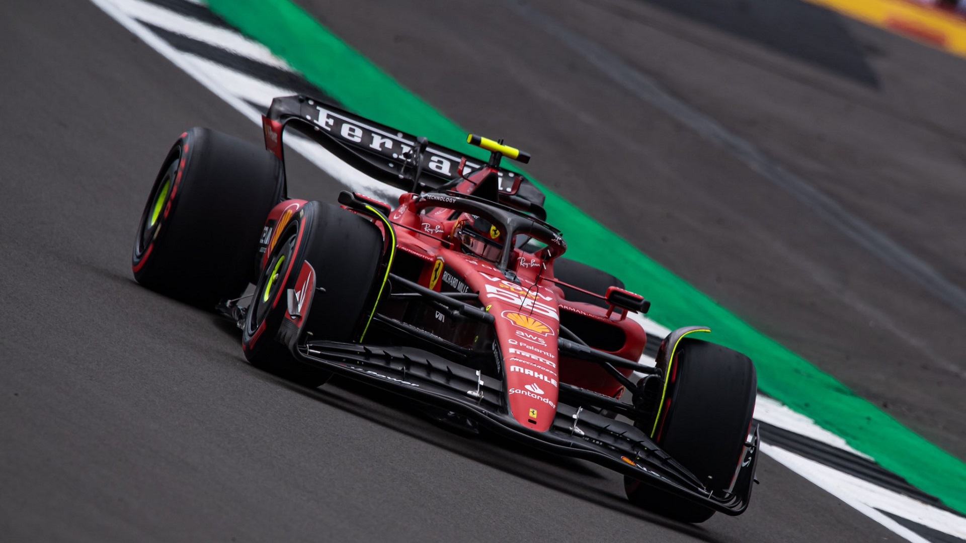 Carlos Sainz, Ferrari, Silverstone, F1