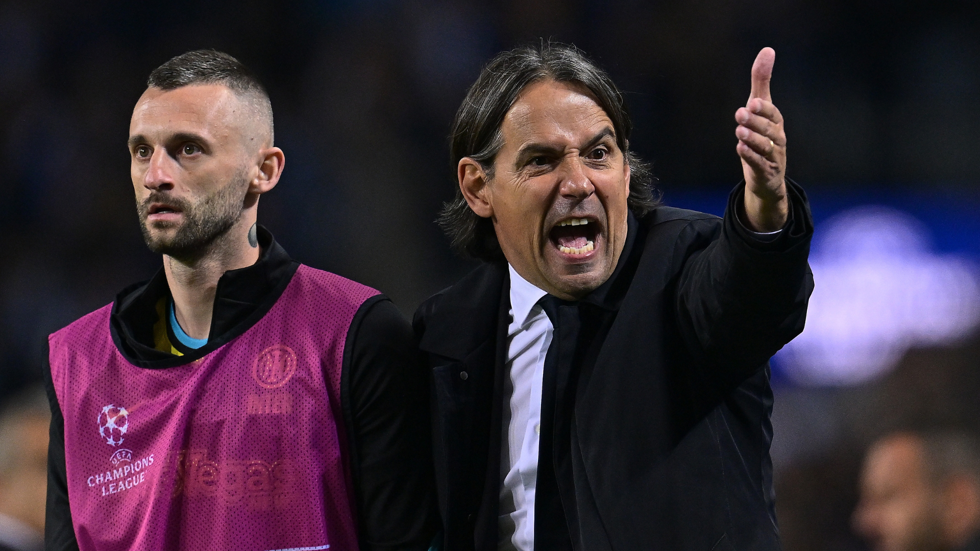 Simone Inzaghi e Marcelo Brozovic, Inter, 2022-2023