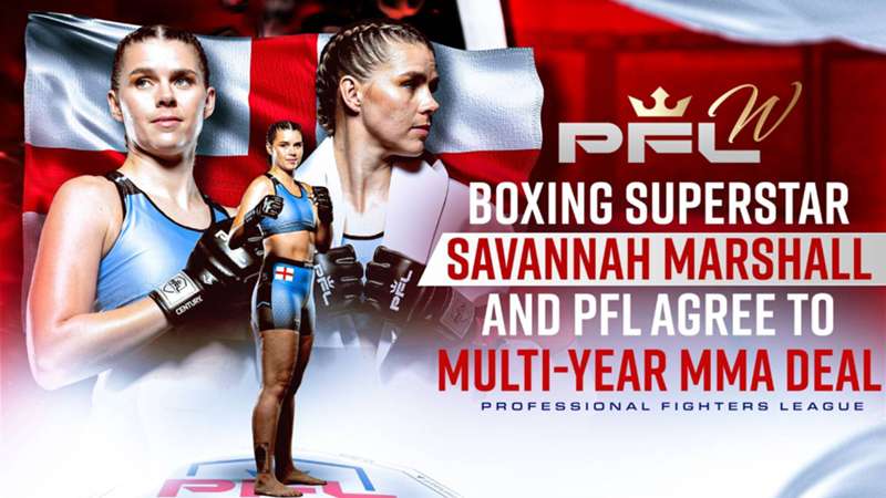 Boxing superstar Savannah Marshall and PFL agree to multi-year MMA deal