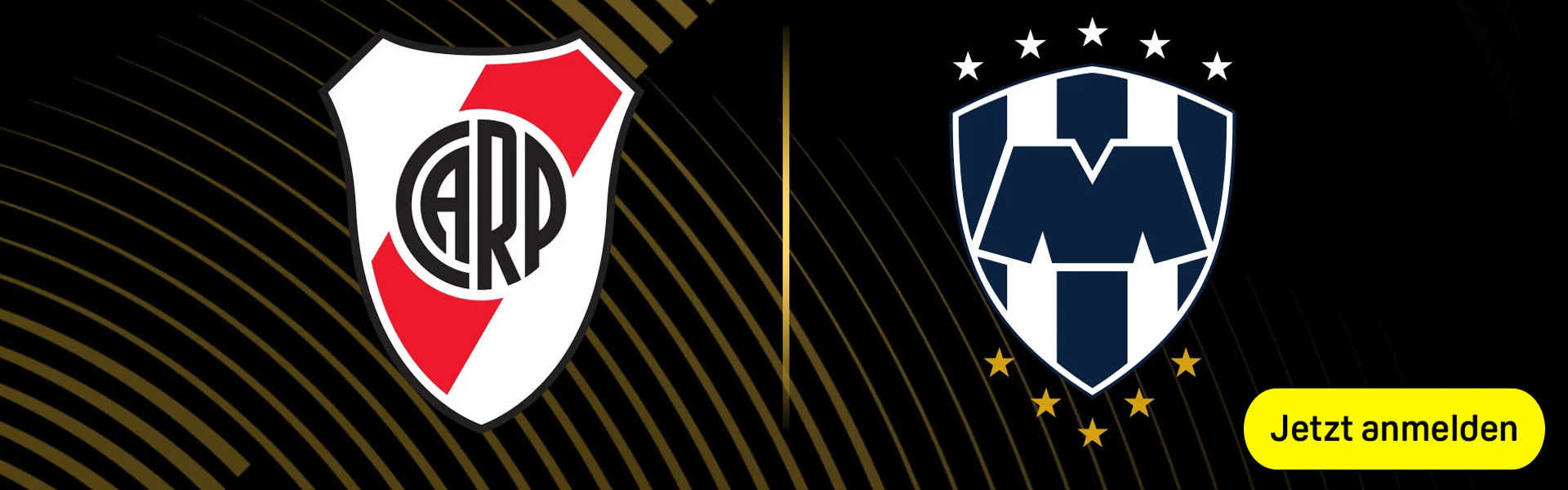 River Plate Monterrey CWC Match Banner
