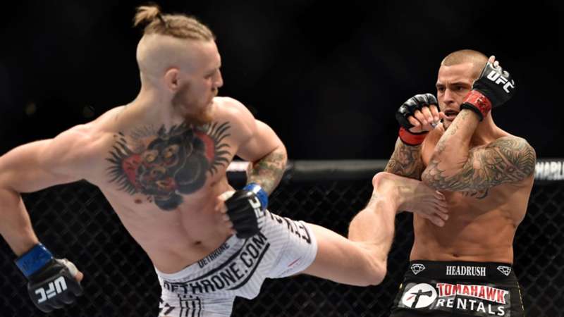 What happened the first time Conor McGregor fought Dustin Poirier at UFC  178? | DAZN News US