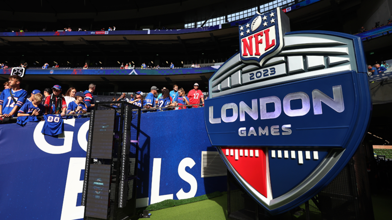 Así se transforma el Tottenham Hotspur Stadium para recibir al partido NFL entre Buffalo Bills y a los Jacksonville Jaguars