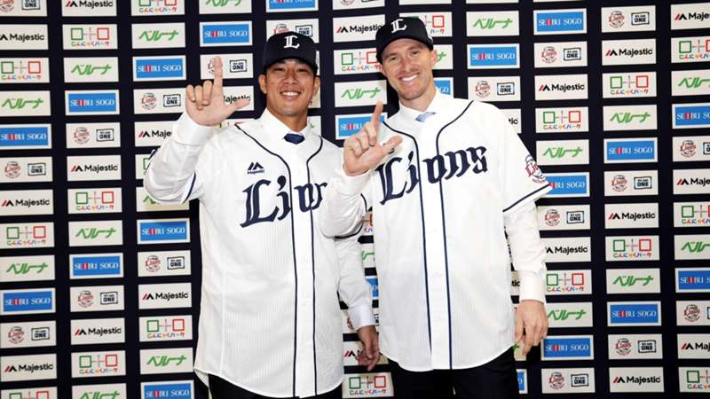 埼玉西武ライオンズの新外国人選手ボー・タカハシとジャンセン・ウィティが入団会見 ｜ プロ野球