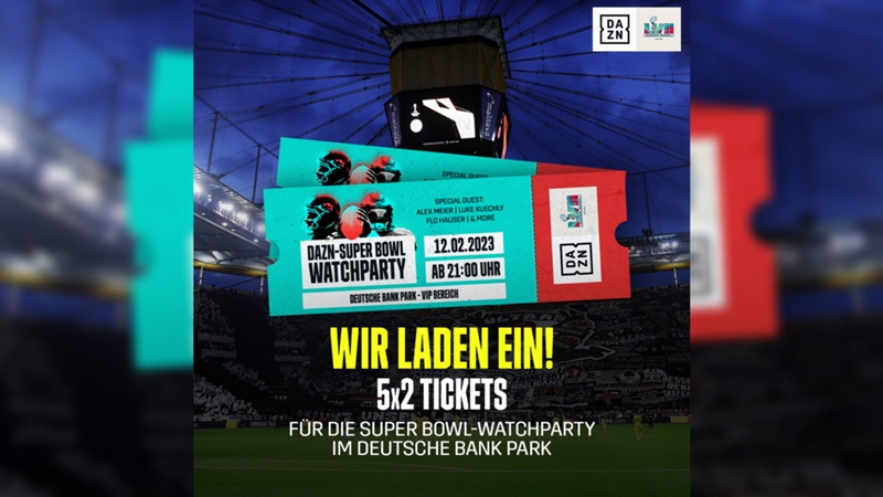 Teilnahmebedingungen - Gewinnspiel - DAZN Super Bowl Watchparty