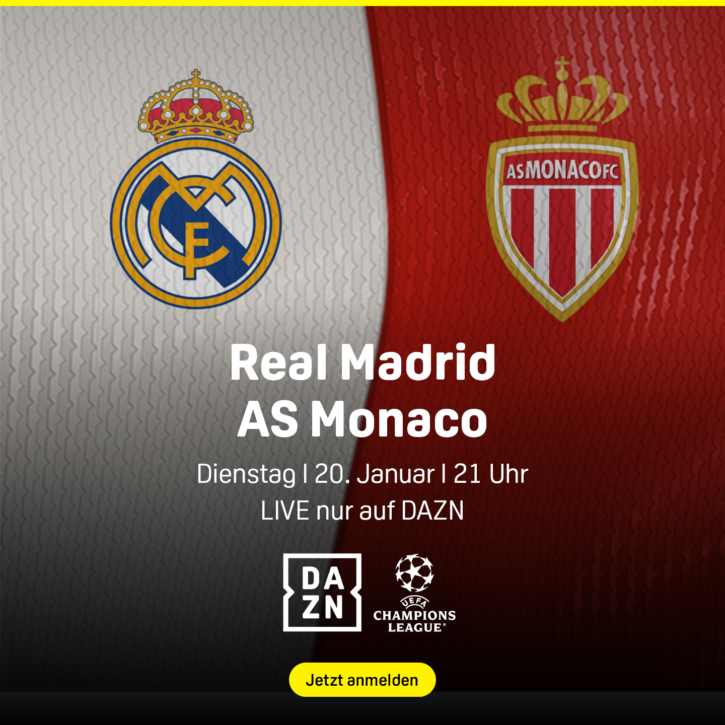 Real Madrid AS Monaco UEFA Champions League
