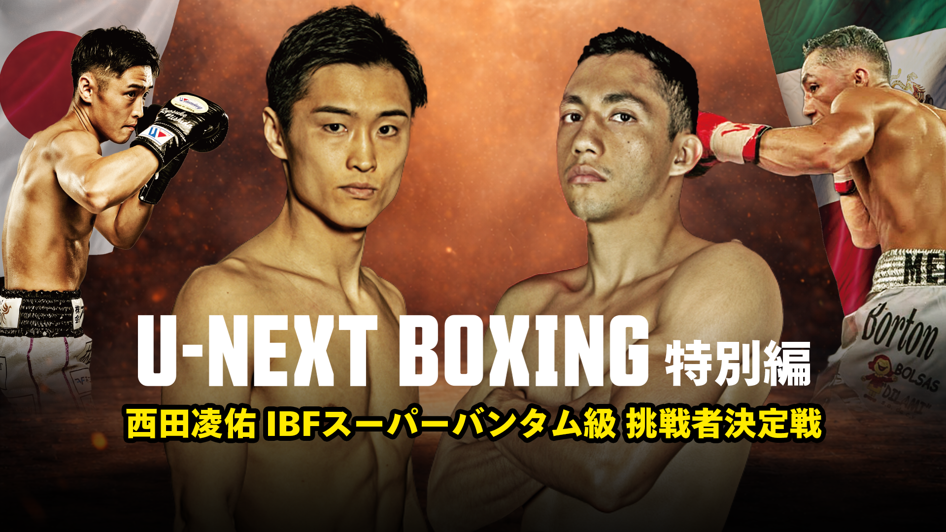 西田凌佑】IBFスーパーバンタム級 挑戦者決定戦はどこで見られる？無料