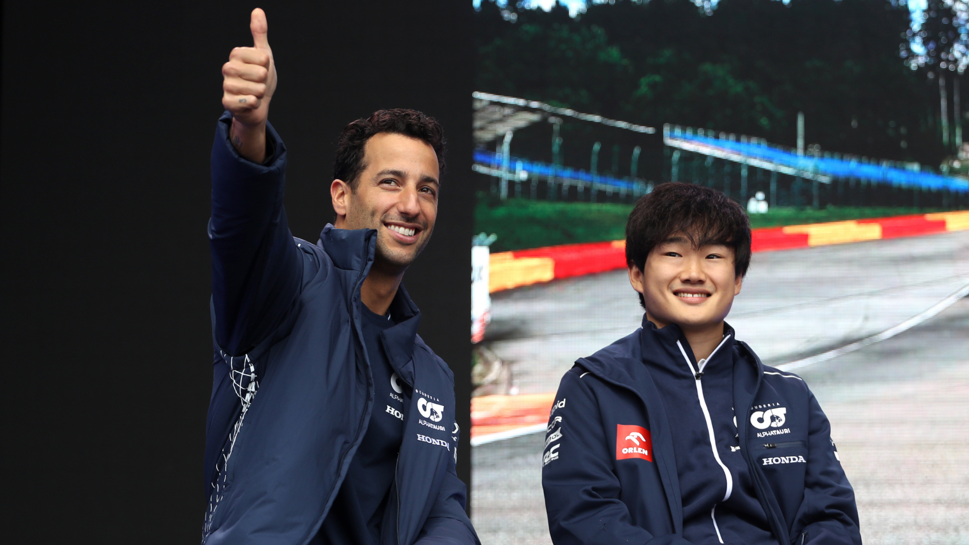 Tsunoda & Ricciardo