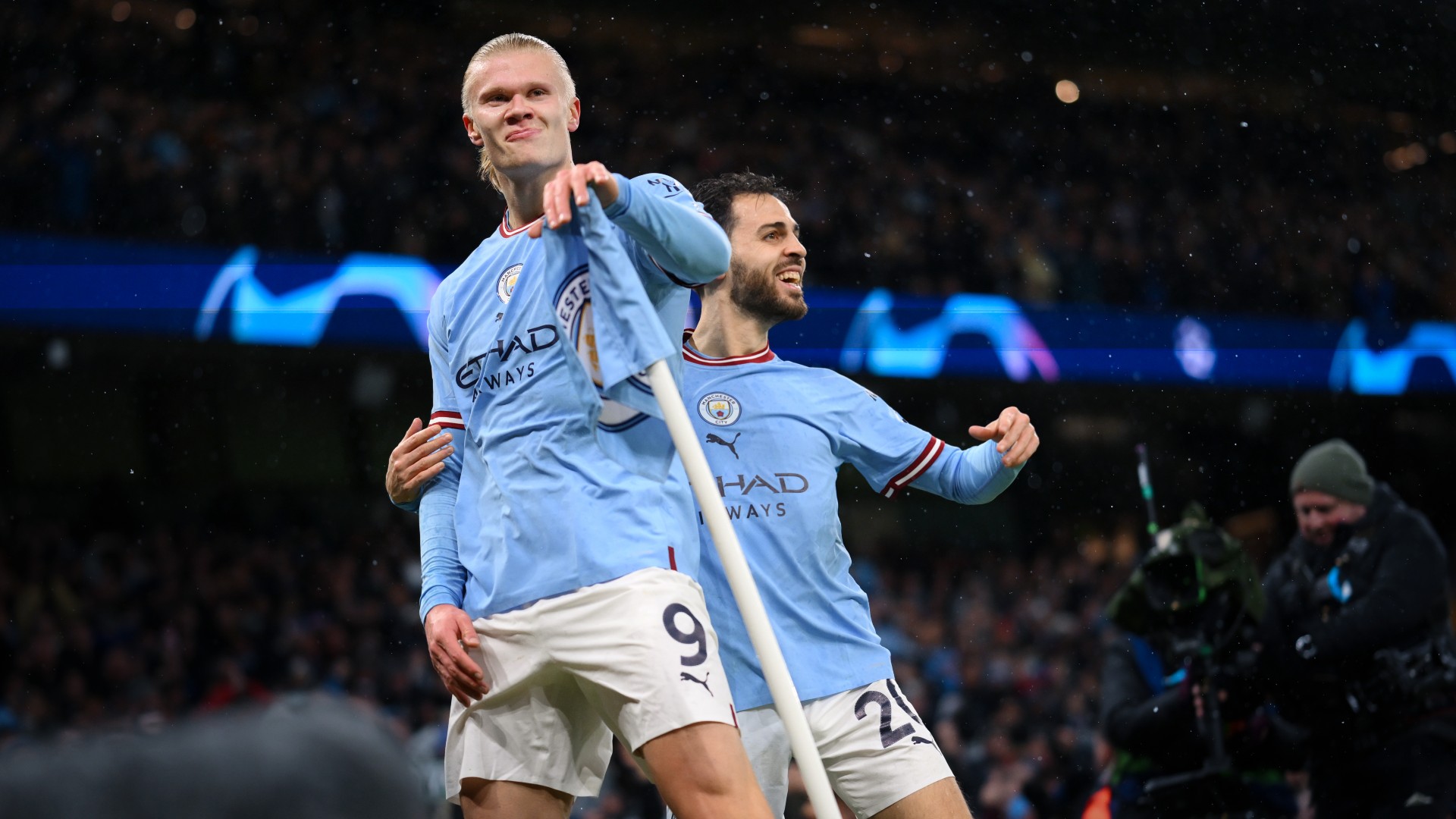 Manchester City Erling Haaland Champions League 14032023