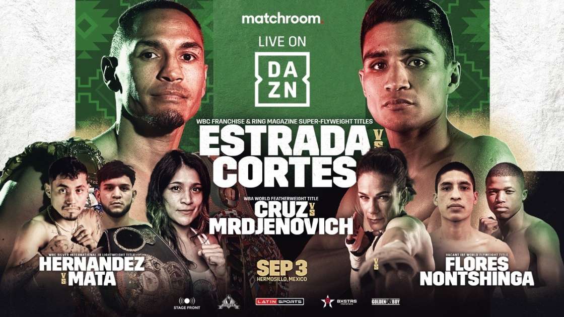 Juan Francisco Estrada Vs Argi Cortes Date Fight Time TV Channel 