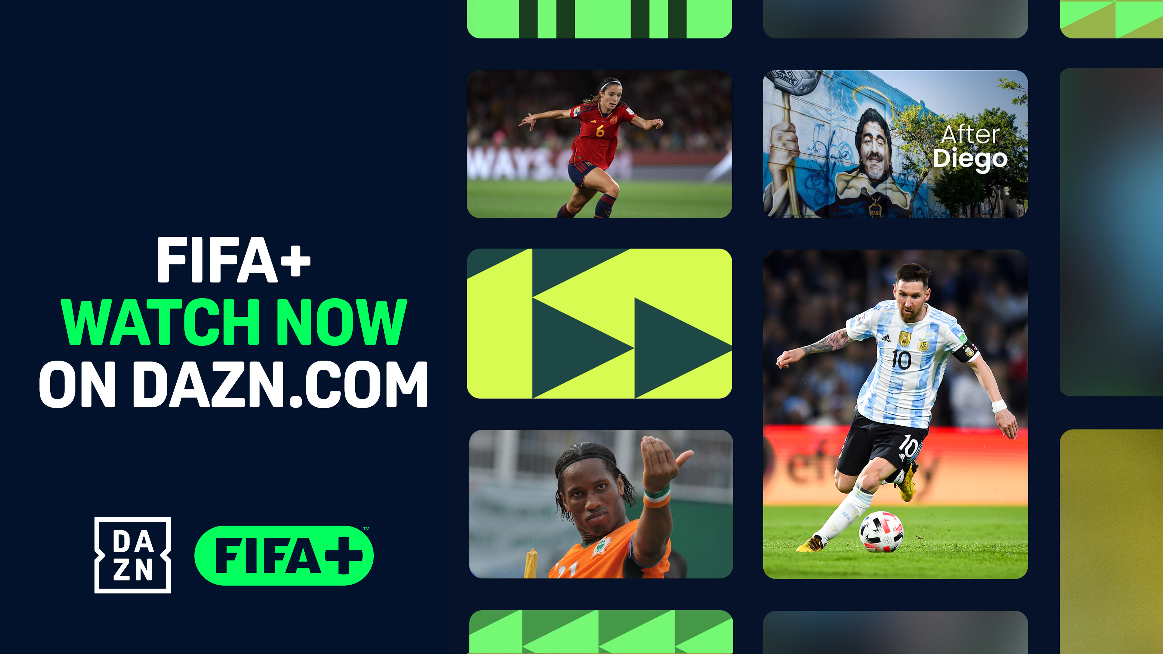How to watch FIFA+ on DAZN - watch amazing World Cup archive, iconic documentaries and live matches for free