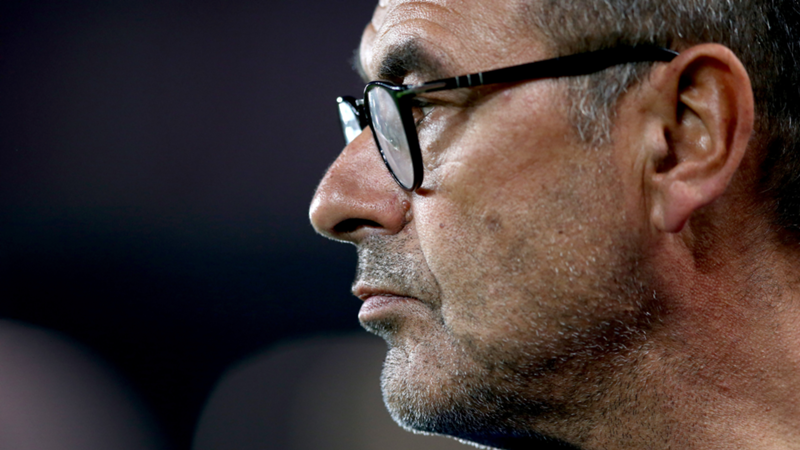 Sarri: "Prestazioni altalenanti perché non ci alleniamo mai bene. Secondo tempo condizionato dall'espulsione"