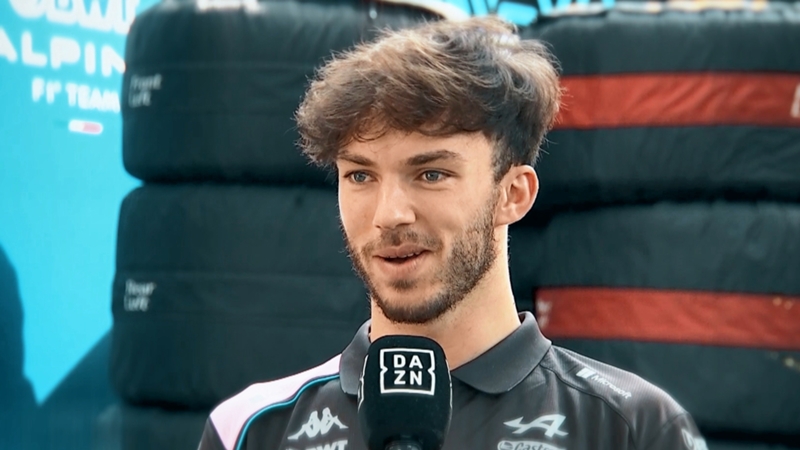 Pierre Gasly tiene claro el camino a seguir en Alpine: "Les digo que Aston Martin es el mejor ejemplo"