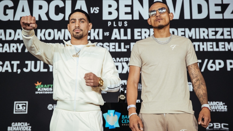 Danny Garcia feels like a 'beast' ahead of Jose Benavidez Jr. fight