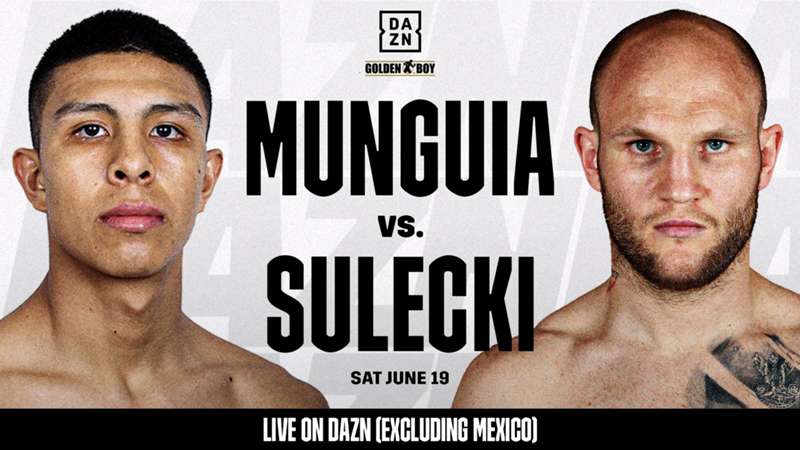 El combate entre Jaime Munguia y Maciej Sulecki se confirma finalmente para el verano