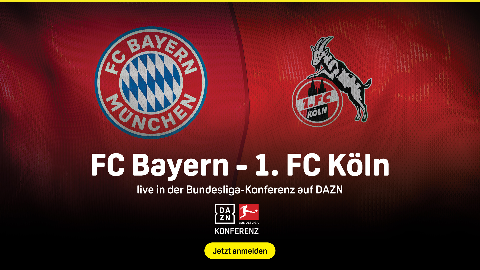 FC Bayern München 1. FC Köln Bundesliga Konferenz