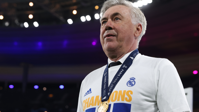 Ancelotti muestra su inagotable deseo de seguir haciendo historia con el Real Madrid: "Cuando me dicen que he ganado cuatro Champions solo pienso en ganar la quinta"