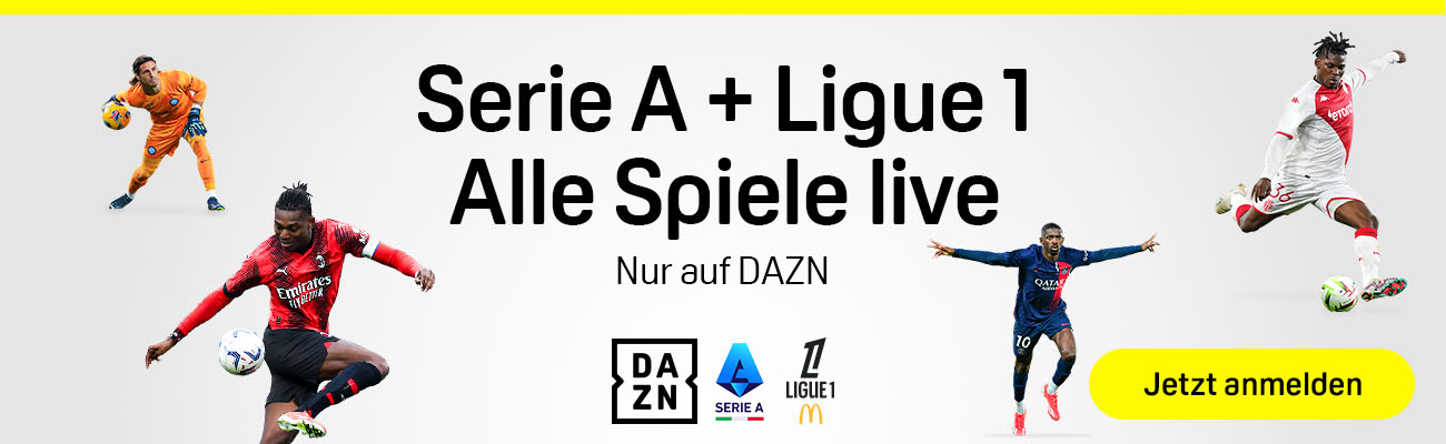 DAZN Schweiz Banner Season Start 2024