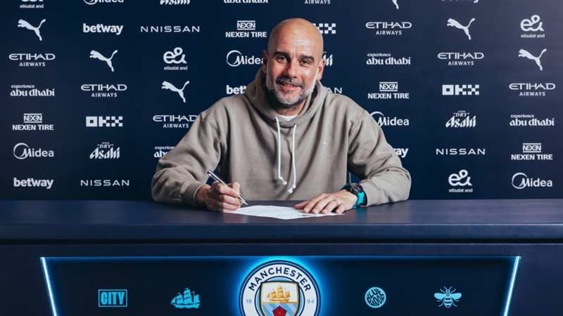 Pep Guardiola y la insólita razón que le ha llevado a renovar con el Manchester City: "Sentí que no podía marchar ahora"