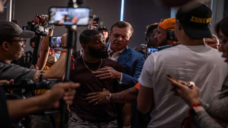 Tyron Woodley says incident with his mother and Jake Paul's team 'will not be tolerated'