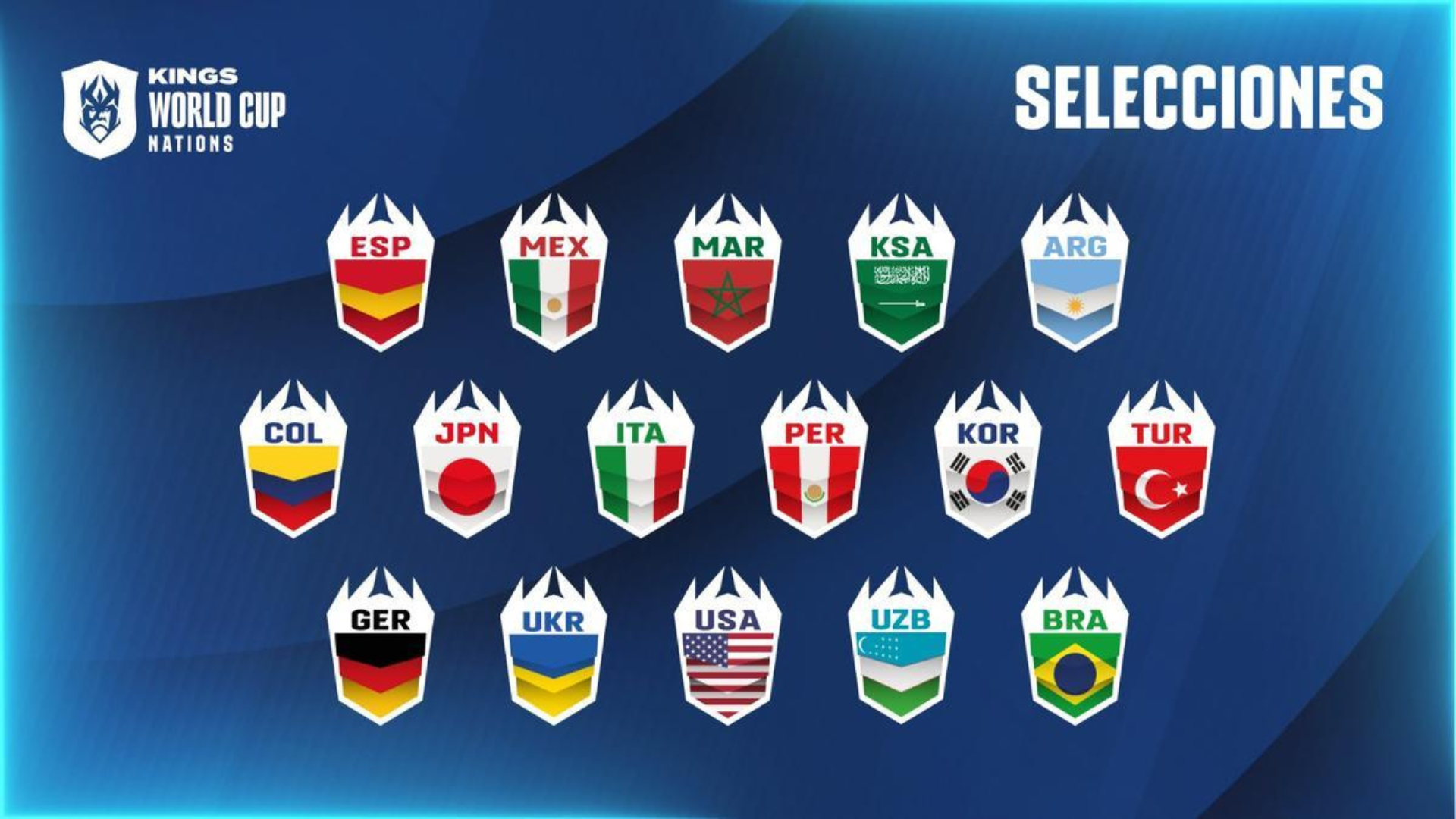 Kings World Cup Nations 2025 equipos, partidos, fechas, horarios Kings World Cup Nations 2025 equipos, partidos, fechas, horarios