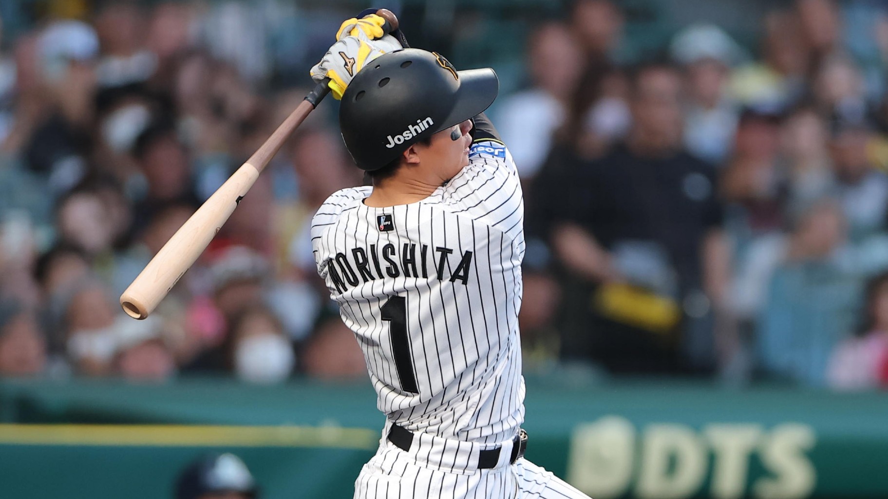 阪神・森下翔太が2ランホームラン、才木浩人が完封で4勝目｜阪神×巨人