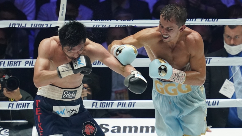 Gennady Golovkin superó al valiente Ryota Murata para unificar los títulos