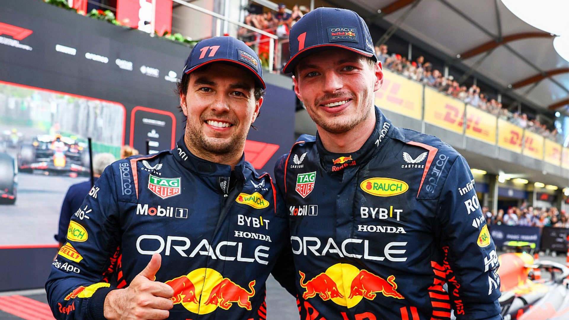 Checo Pérez, Max Verstappen, Red Bull