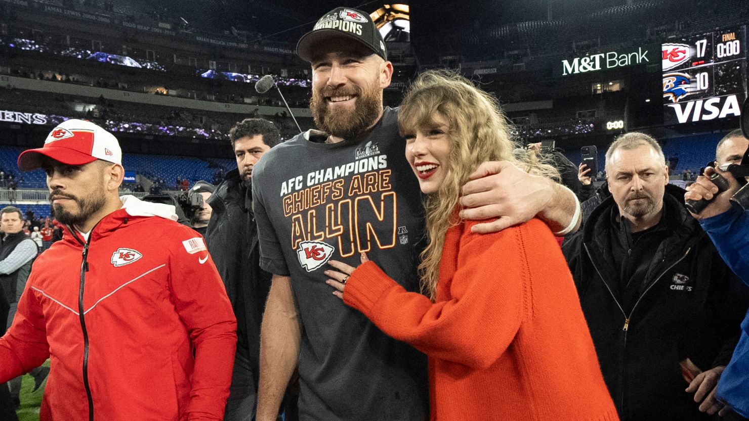 Taylor Swift e Travis Kelce