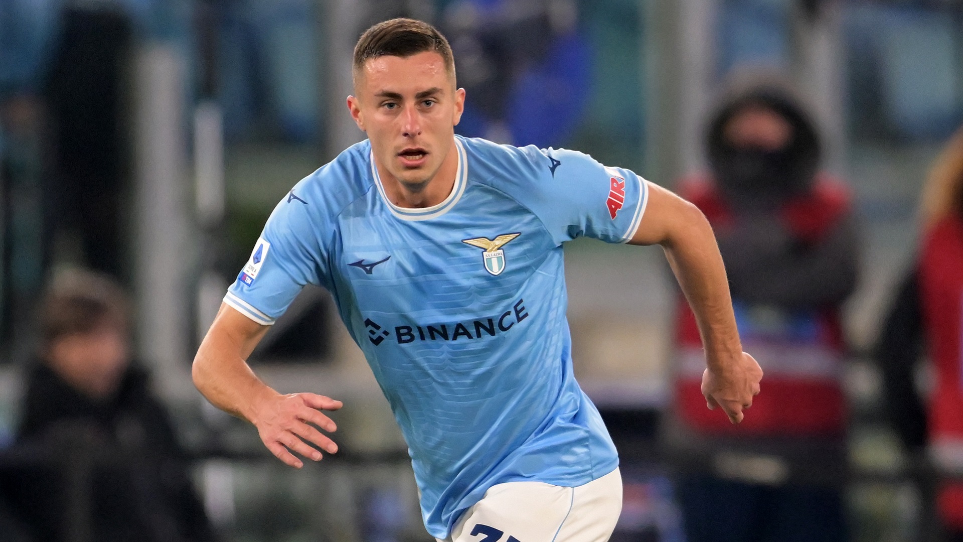 Adam Marusic in Lazio-Sampdoria