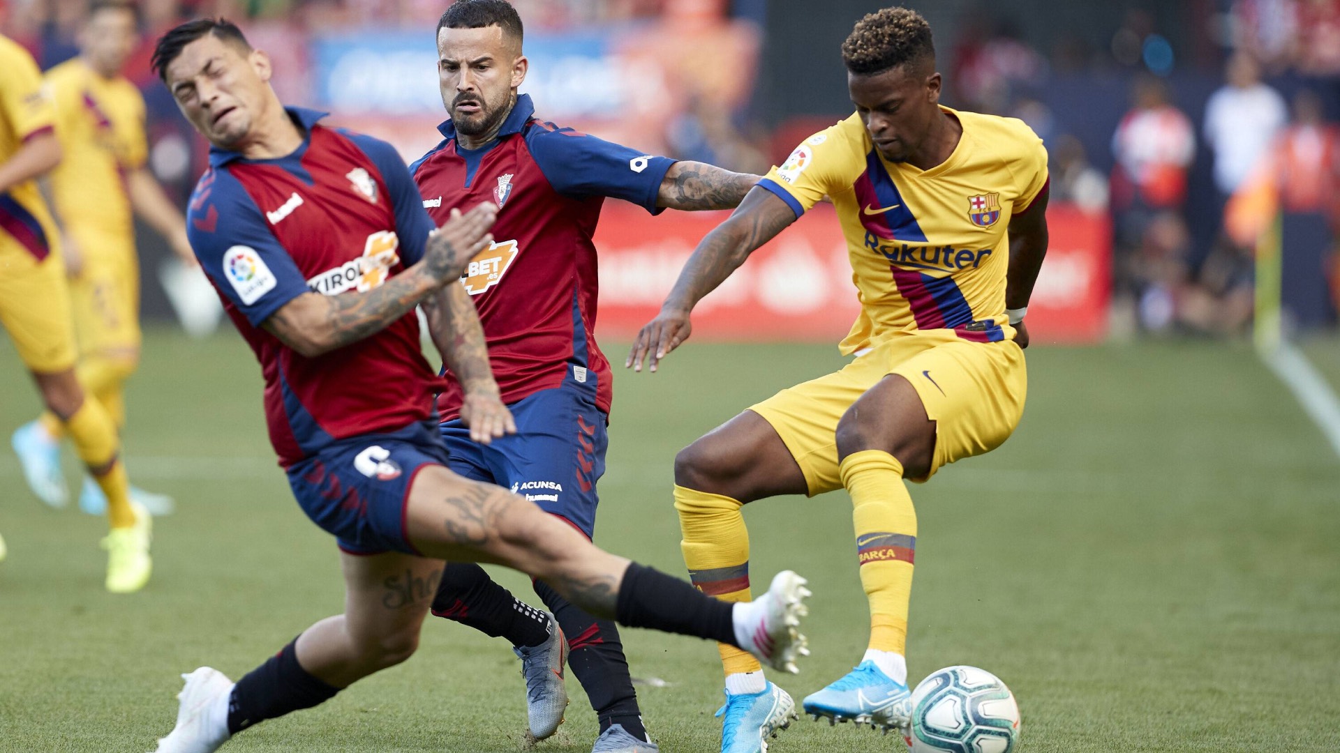 Osasuna FC Barcelona La Liga Hinspiel 201920