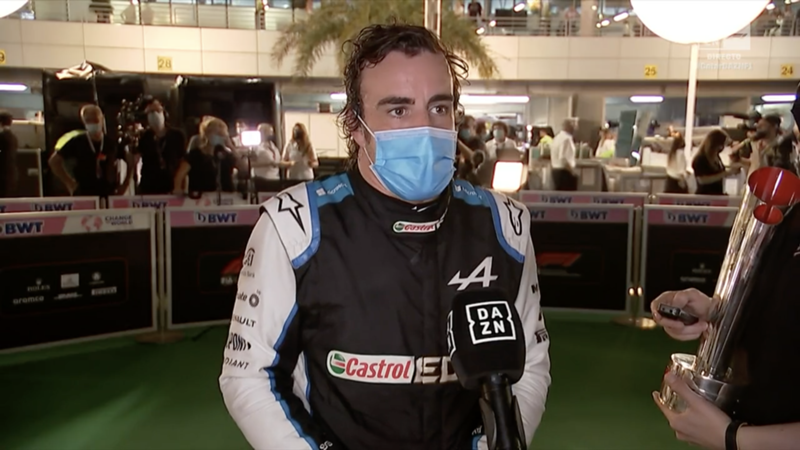 Fernando Alonso y la llave de su podio en Qatar: ¡se guardó medio segundo por vuelta para poder llegar al final!