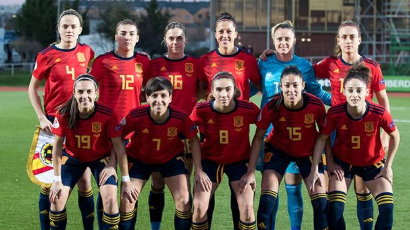Partido de la selección española femenino