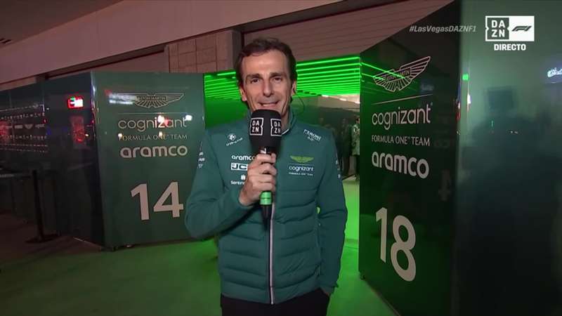 Pedro de la Rosa y su excelente análisis sobre el Aston Martin de Fernando Alonso para la carrera de Las Vegas: "Tenemos que pelear contra nuestra falta de velocidad punta"