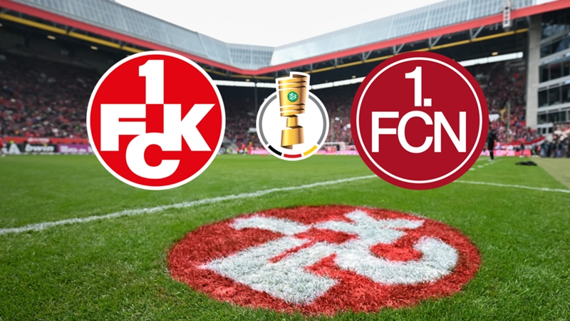 1. FC Kaiserslautern vs. 1. FC Nürnberg: TV, LIVE-STREAM - der DFB-Pokal