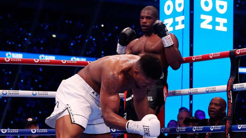 Daniel Dubois y su espectacular KO a Anthony Joshua para seguir siendo campeón mundial de la IBF: ¡No podía ni levantarse!