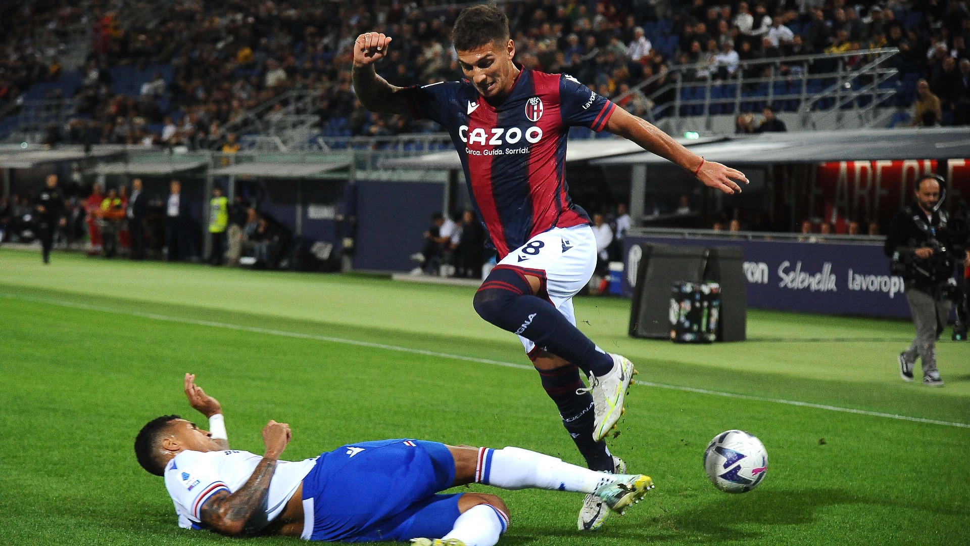 Serie A Bologna Sampdoria 1 1 Stankovic Strappa Un Punto A Motta Allesordio In Panchina 