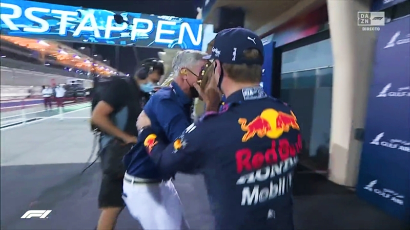 F1: Max Verstappen, pole y tartazo a David Coulthard en Bahréin